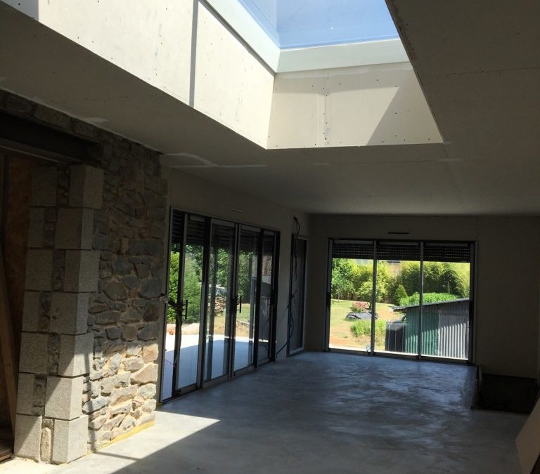 Verrière de toit terrasse en Mayenne